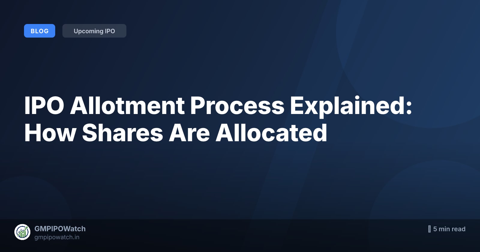 IPO Allotment Process Explained: How Shares Are Allocated