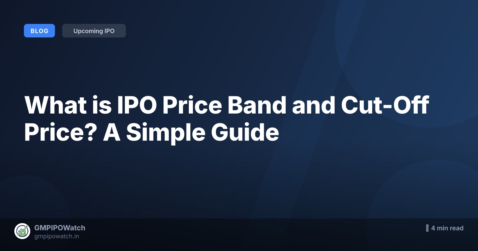 What is IPO Price Band and Cut-Off Price? A Simple Guide