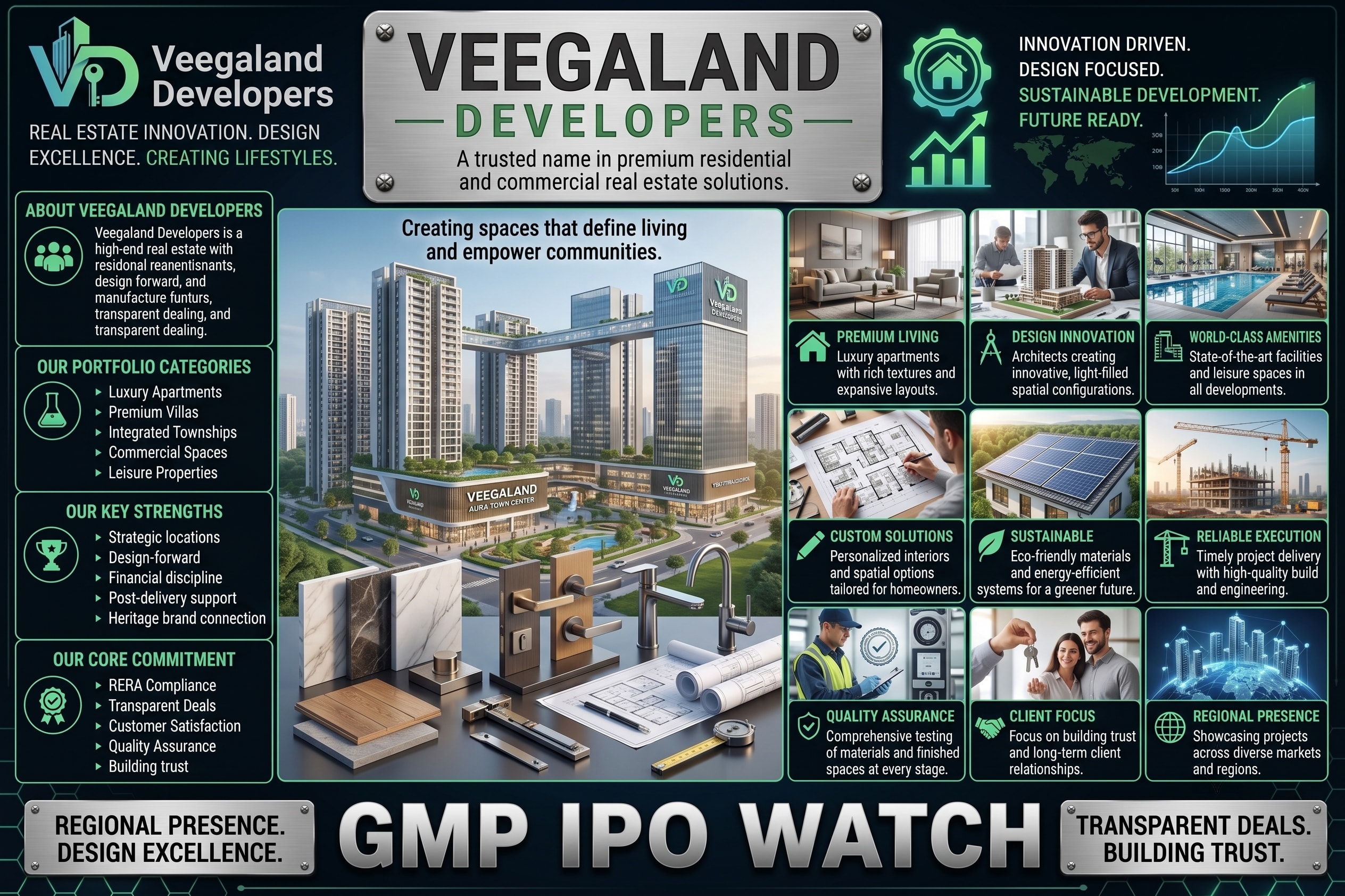 Veegaland Developers IPO: GMP Today, Subscription, Price Band, Lot Size, Financials and Review