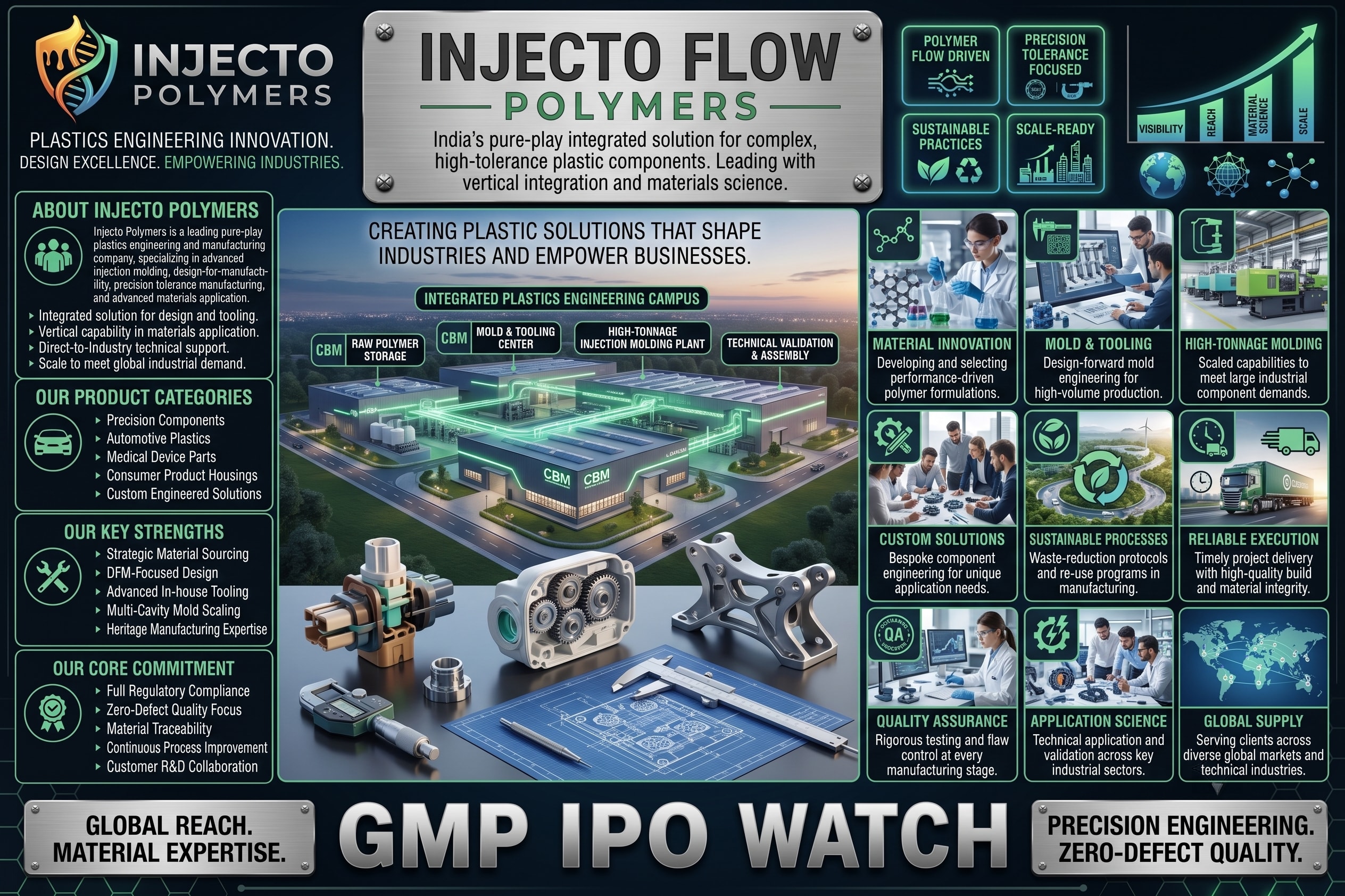 injecto Polymers IPO: ₹56.12 Crore SME Issue Sees Muted Demand as GMP Remains at ₹0