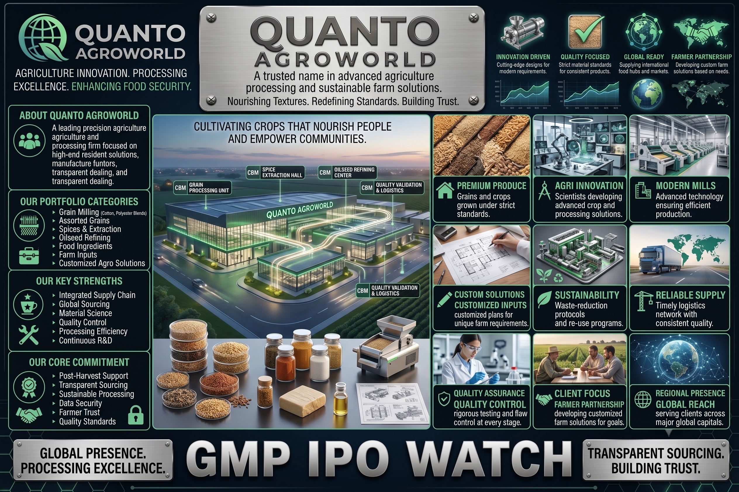 Quanto Agroworld IPO Opens Today: ₹31.02 Crore SME Issue at ₹67 as GMP Remains at ₹0