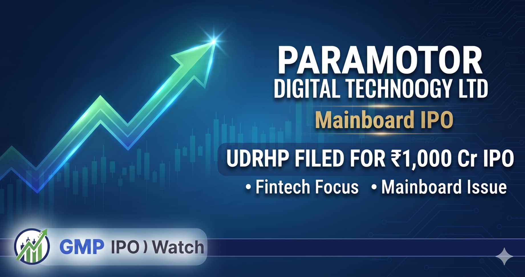 Paramotor Digital Technology Files Updated Draft Red Herring Prospectus (UDRHP-I) for ₹1,000 Crore IPO